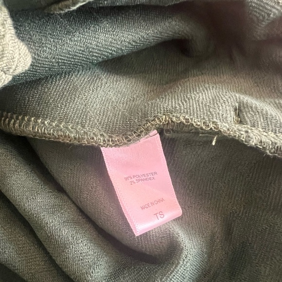 Muk Luks Quilted Shacket green tall small New - Picture 8 of 9